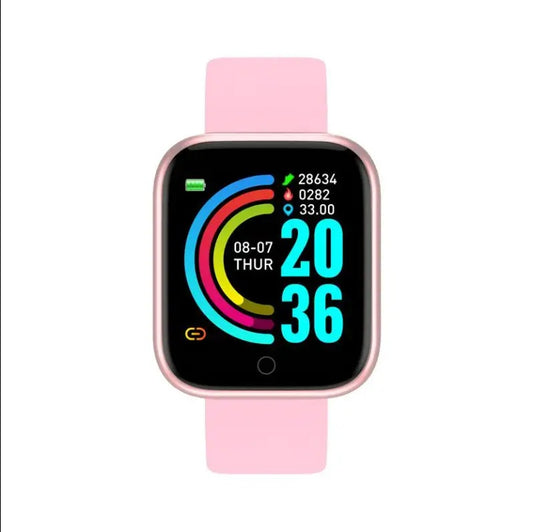 Y68 Smartwatch - Compact Design, Lightweight, Strapless