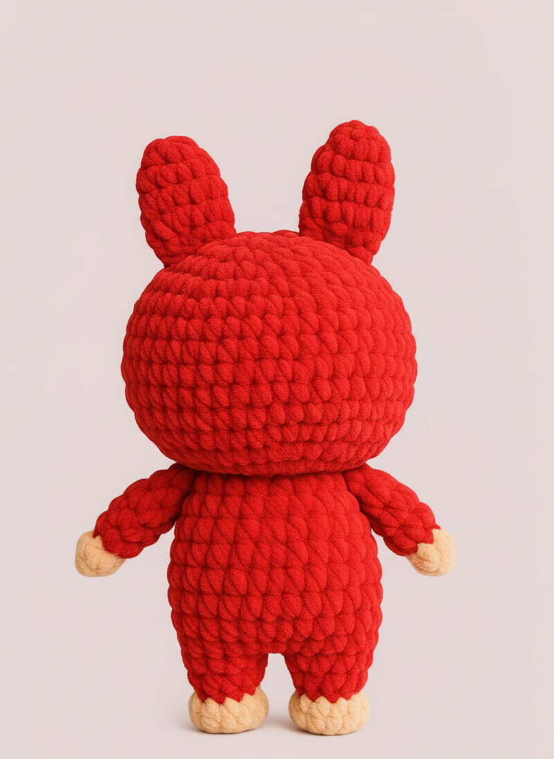 Labubu Handmade Crochet Plush Toy