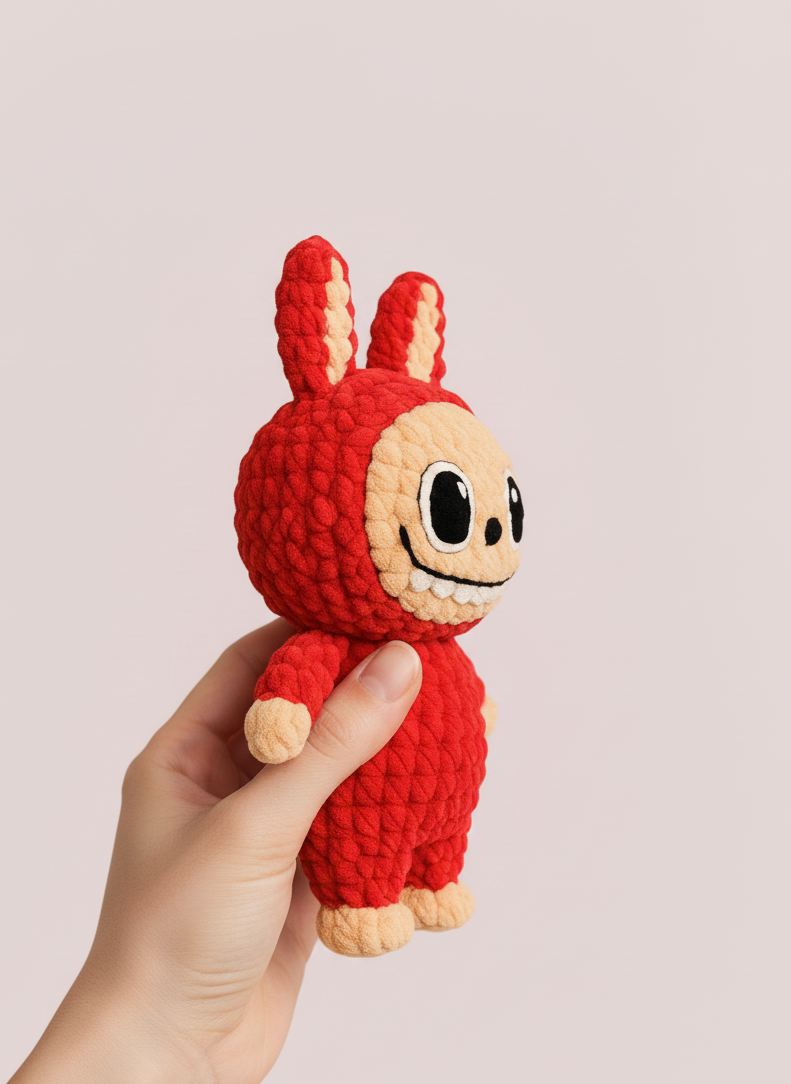 Labubu Handmade Crochet Plush Toy