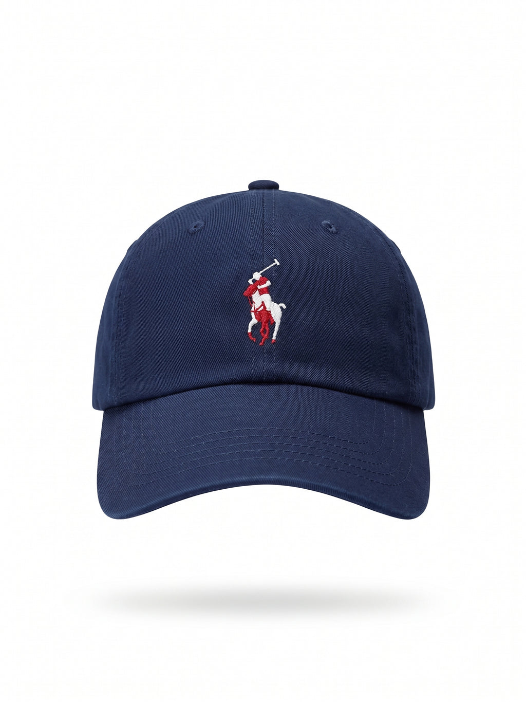 Polo Ralph Lauren Classic Cotton Baseball Cap in Navy, front view