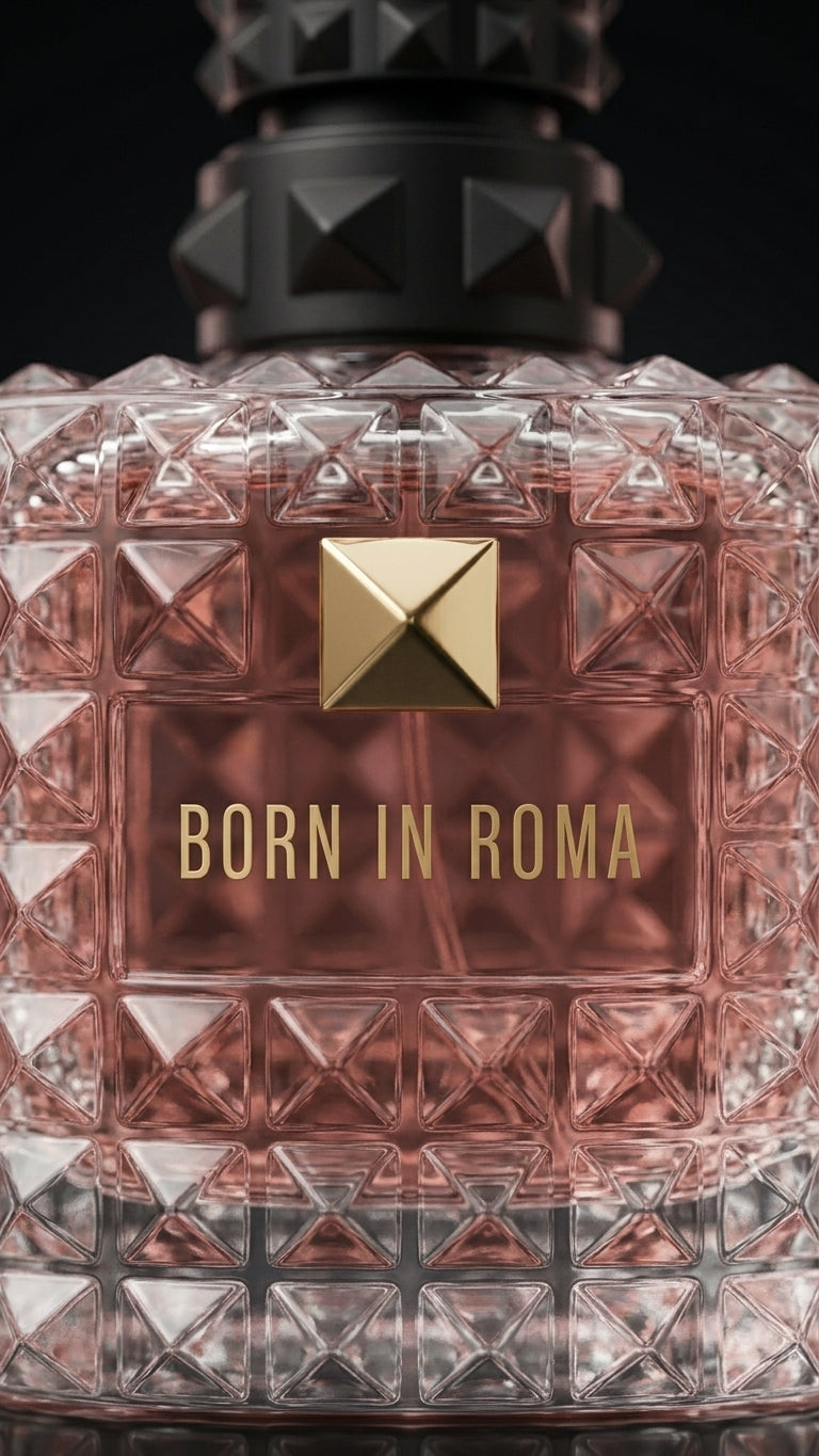 Valentino Born in Roma bottle close-up