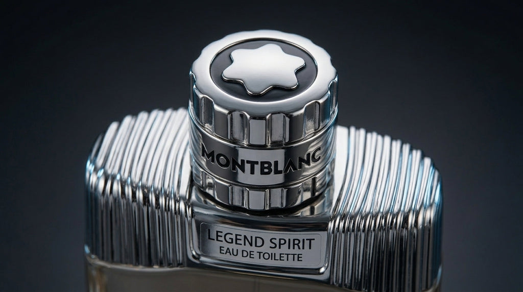 Montblanc Legend Spirit bottle close-up