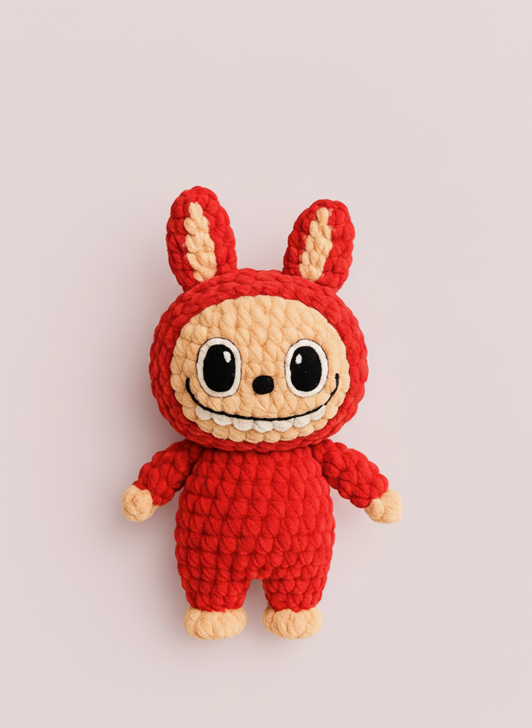 Labubu Handmade Crochet Plush Toy