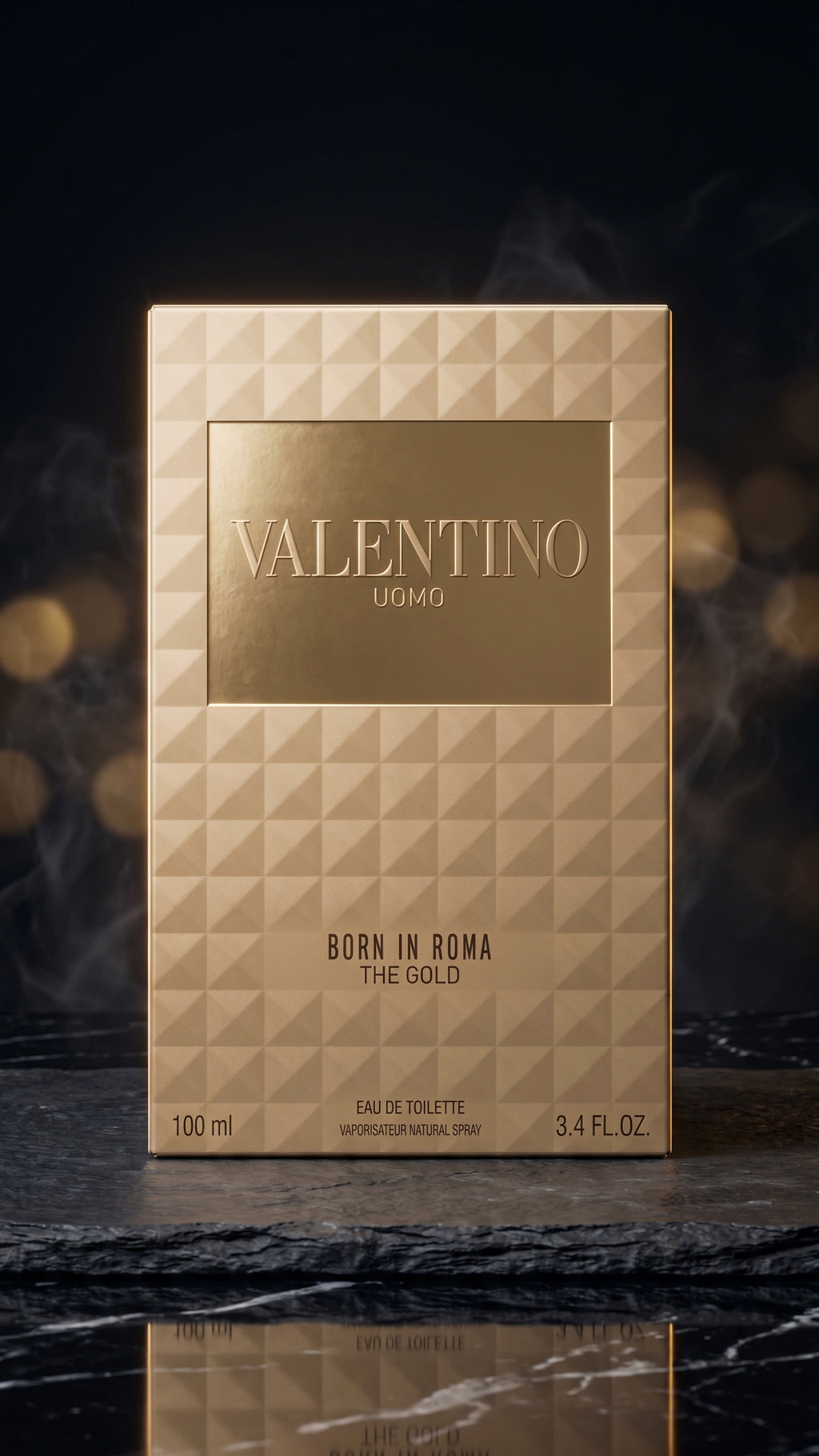 Valentino Born in Roma The Gold retail box