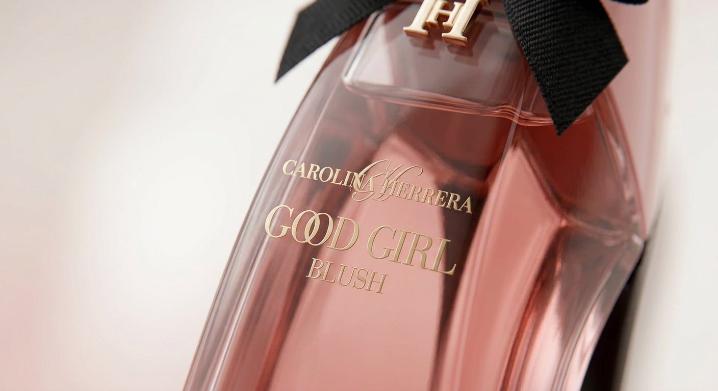 Carolina Herrera Good Girl Blush bottle close-up