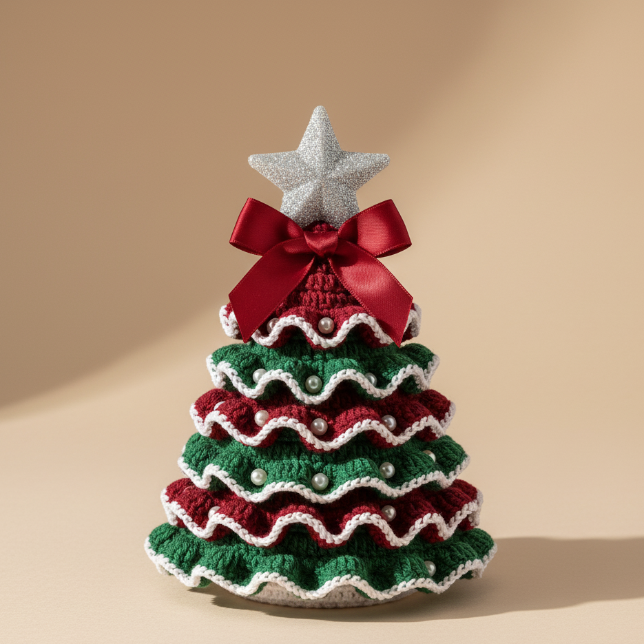 Premium Hand-Crocheted Christmas Tree (Holiday Gift Edition)