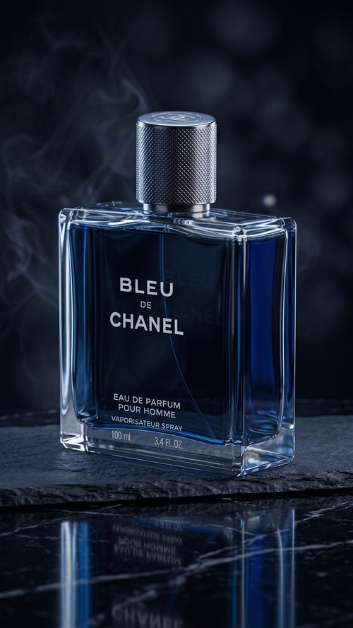 Bleu de Chanel bottle hero shot