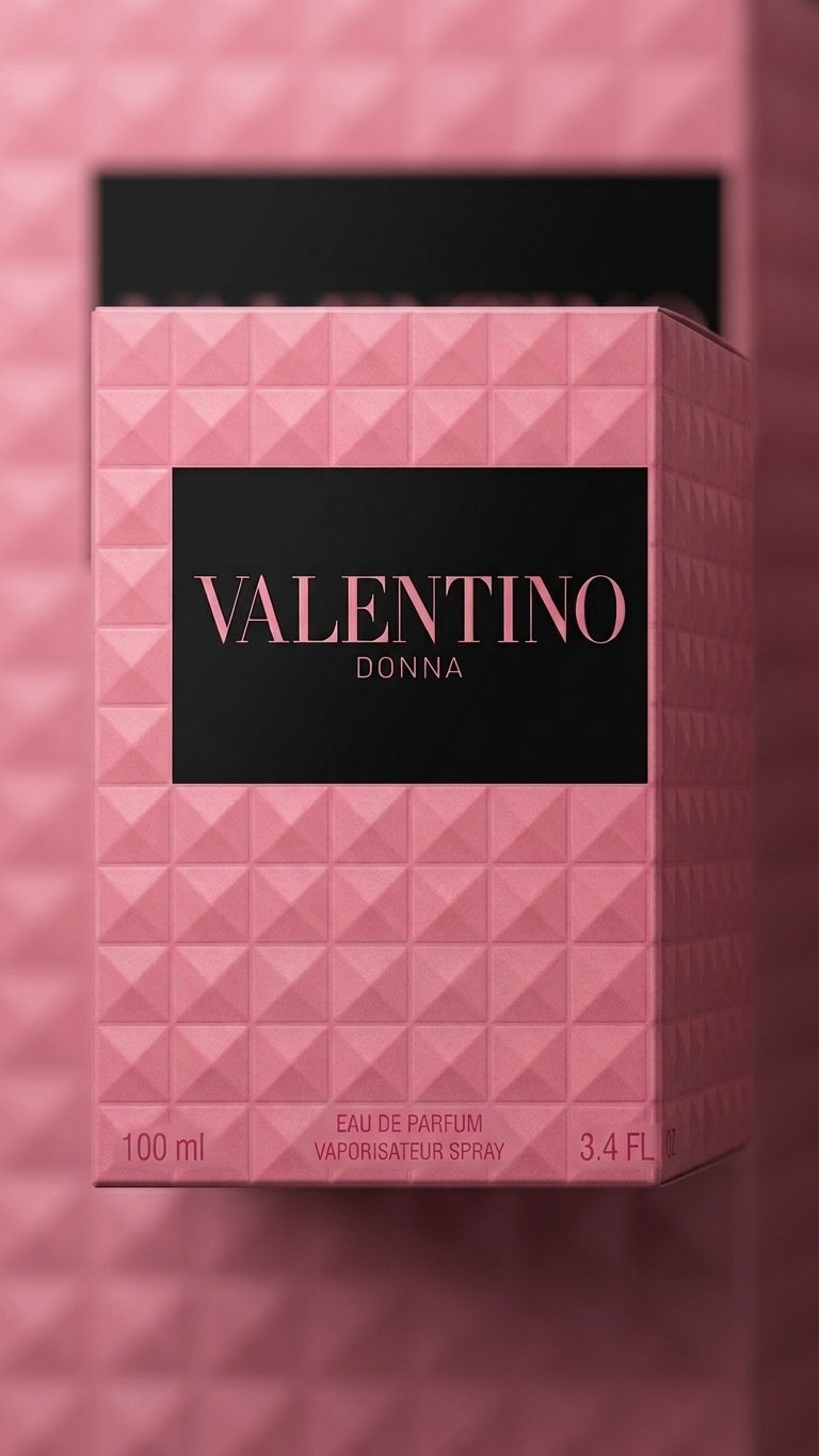 Valentino Born in Roma box close-up