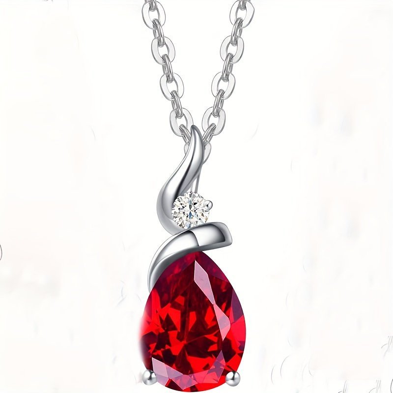 14K Birthstone Pendant Necklace For Women With Chain Length 16 - 2 Extender