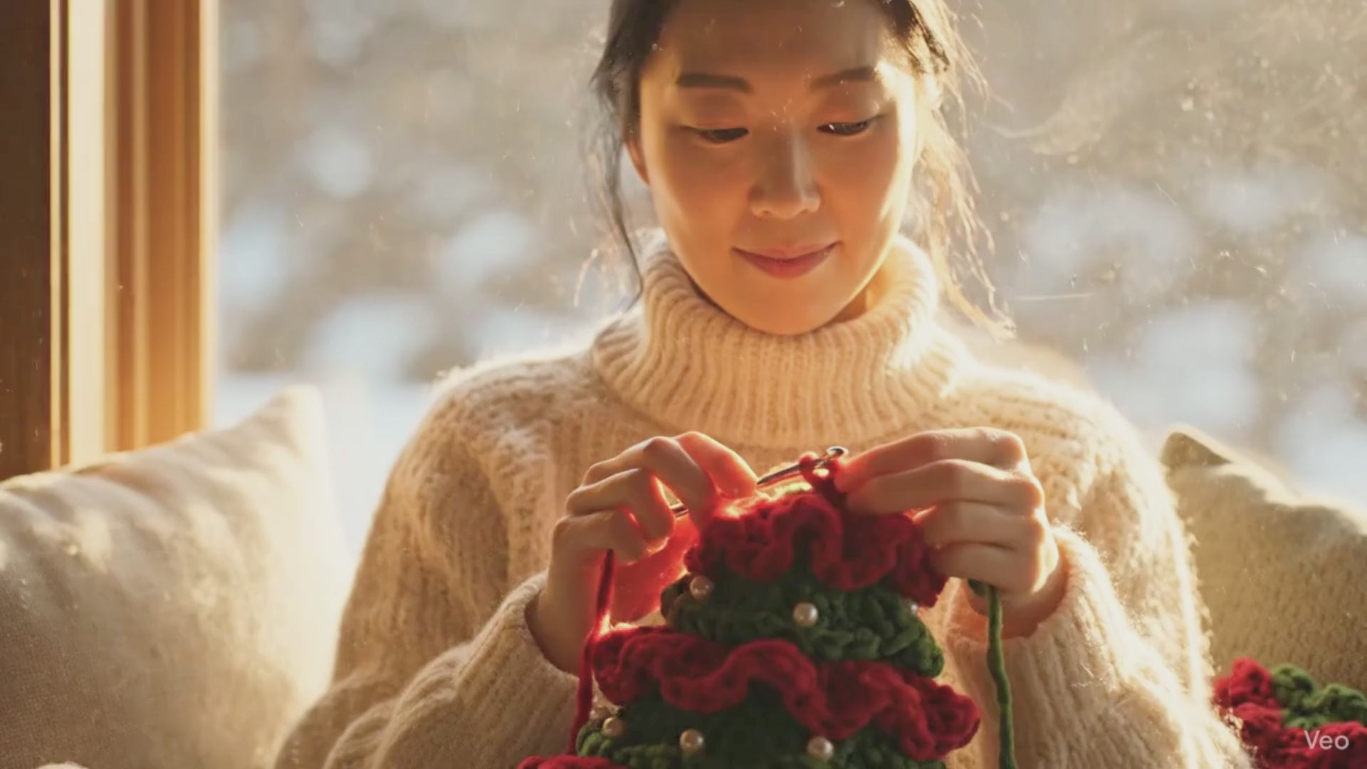 Premium Hand-Crocheted Christmas Tree (Holiday Gift Edition)