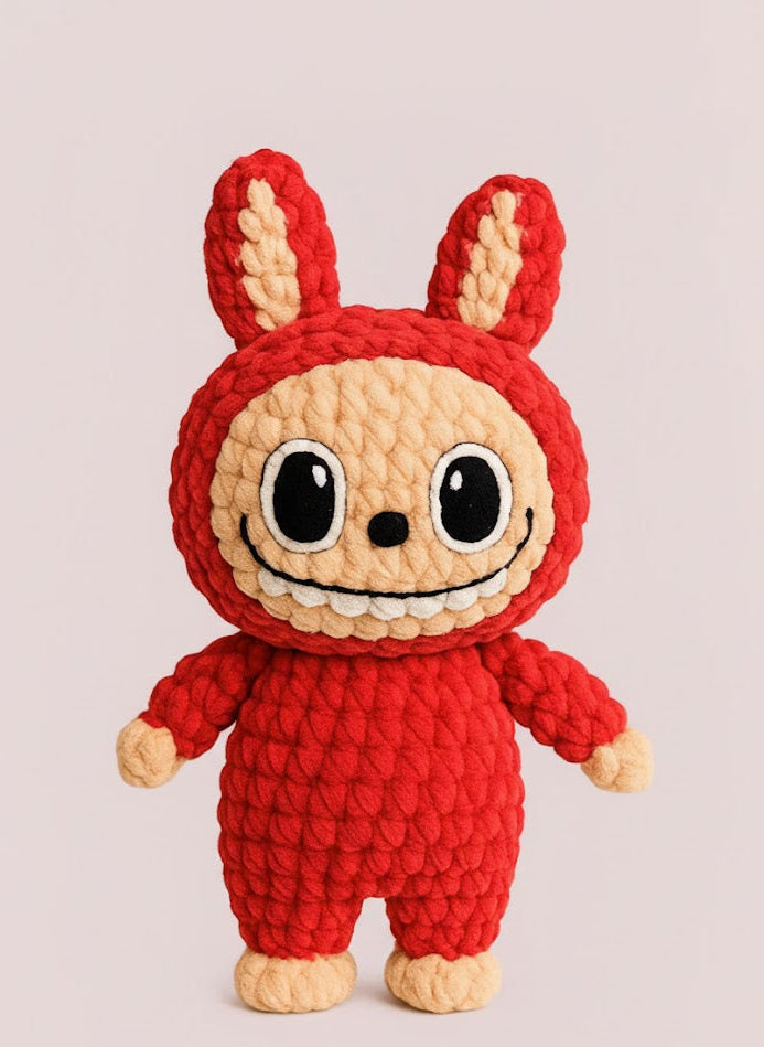 Labubu Handmade Crochet Plush Toy